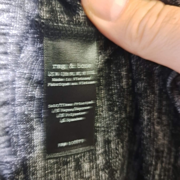 🧡RAG & Bone Heathered Slub Twist Tank Top - Picture 5 of 7